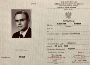 MA Diploma in Psychology