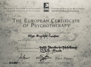 ECP - Certificate of Psychotherapy